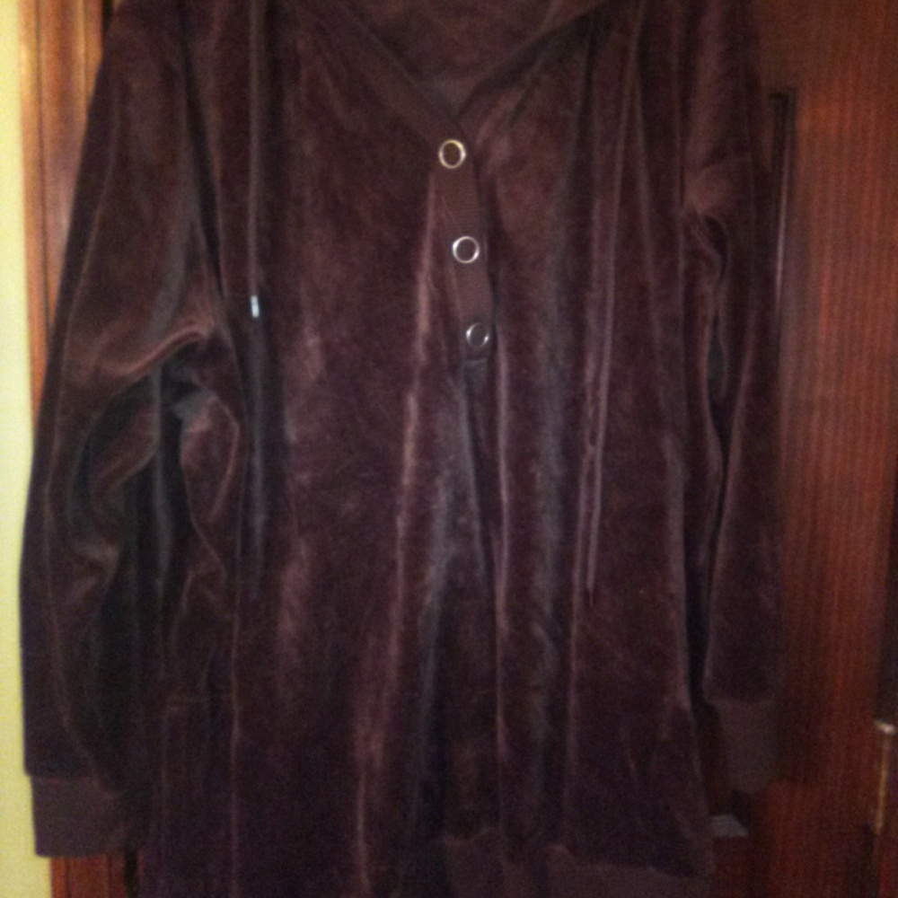 Chocolate brown track suit